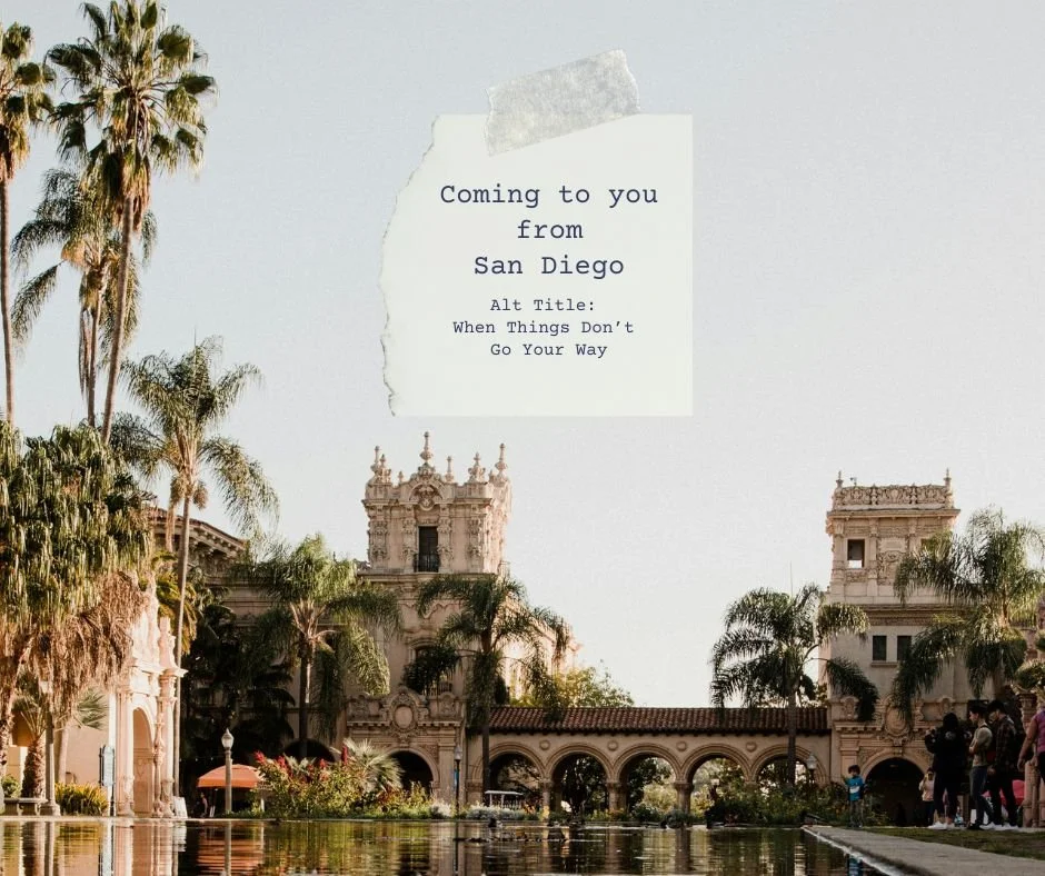 Coming to you from San Diego