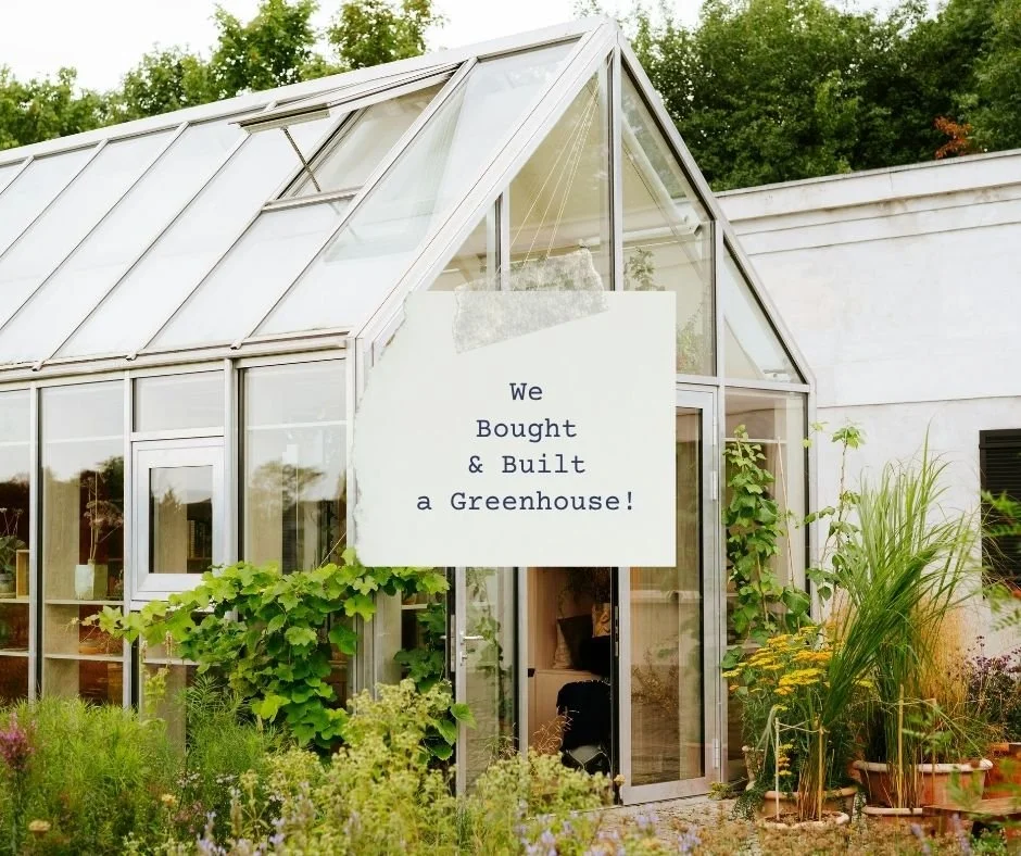 We Bought &amp; Built a Greenhouse!