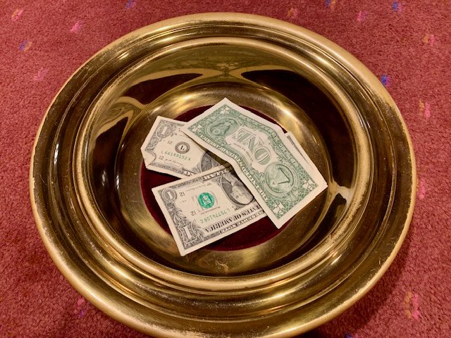 Is the Offering Plate Relevant?