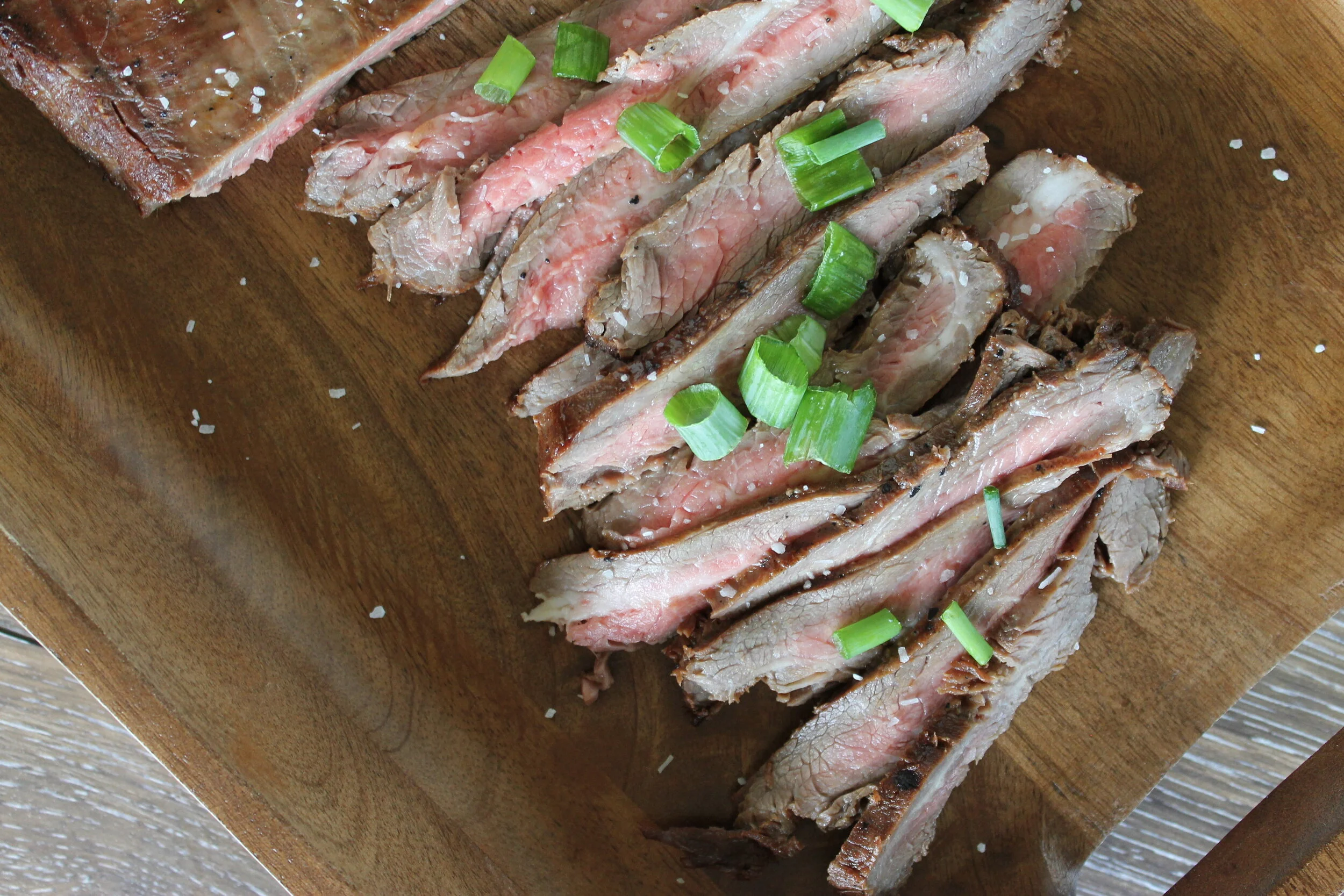 LEMON SOY GRILLED FLANK STEAK