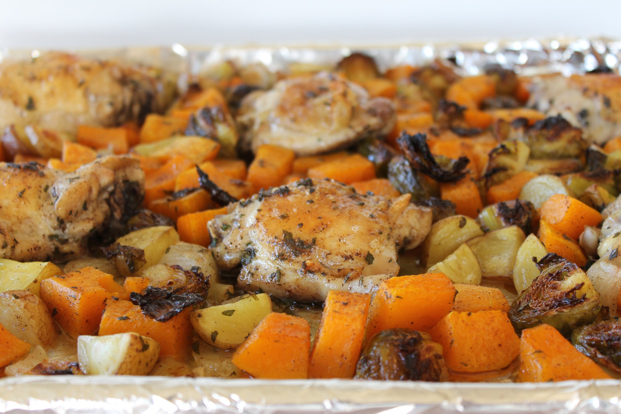 FALL HARVEST SHEET PAN DINNER