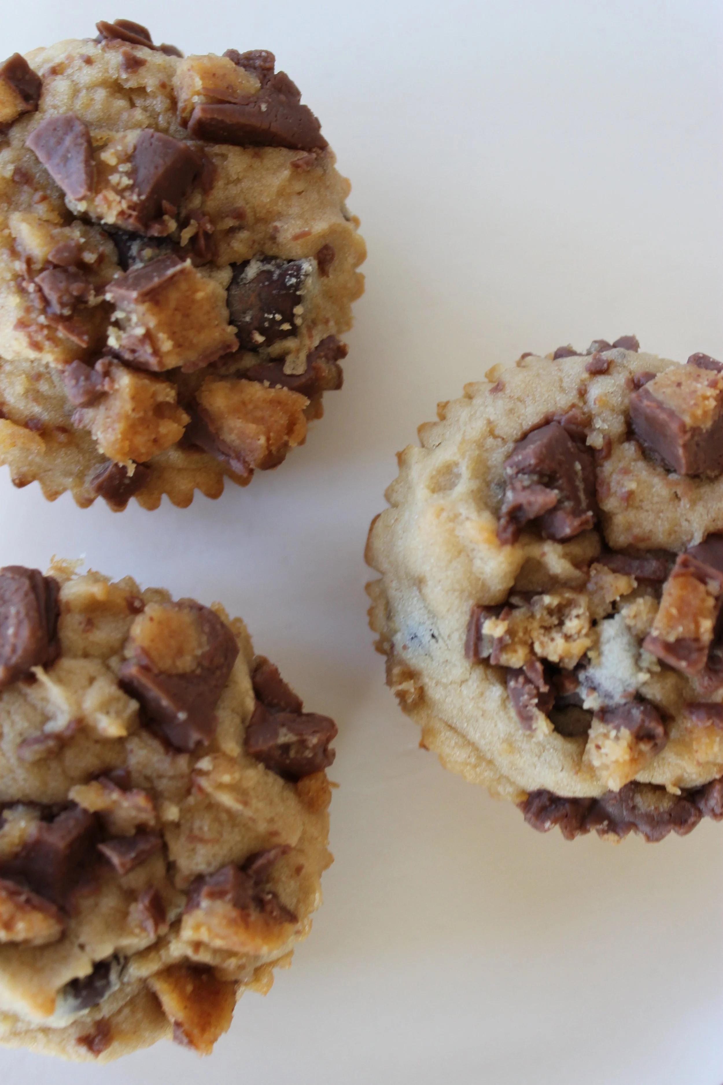 Peanut Butter Banana Muffins