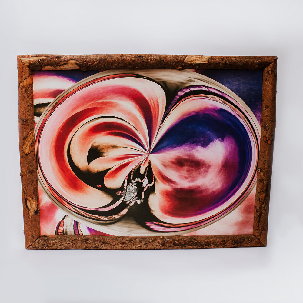 torus of heart, epic 30"×40" framed canvas print