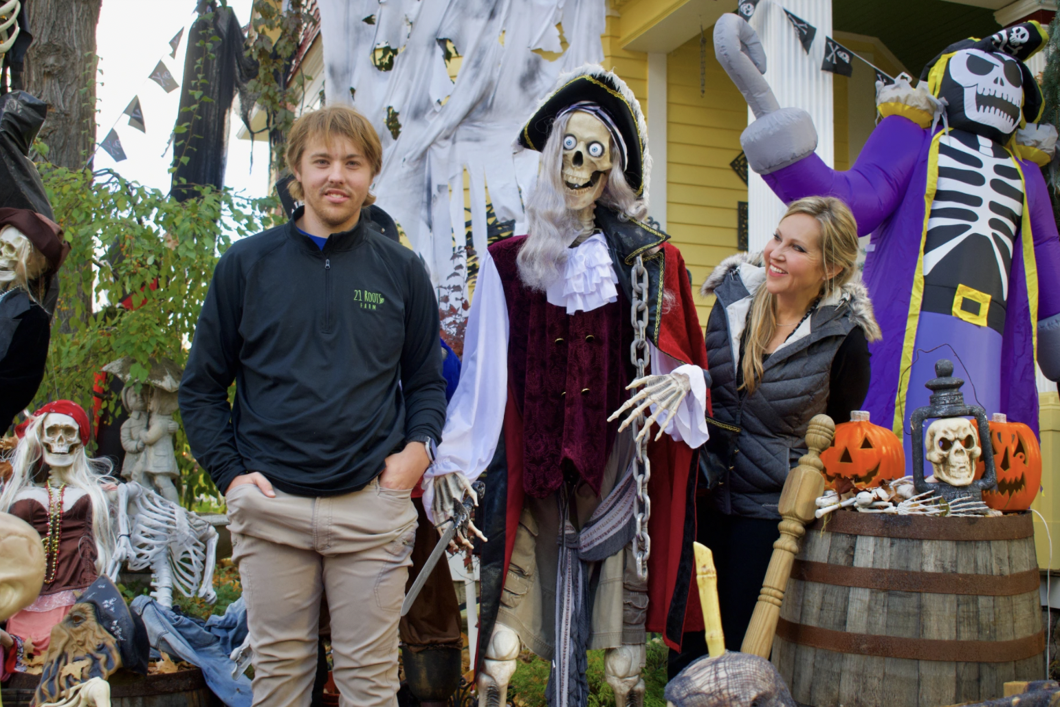 Stillwater’s ‘friendly scary’ Halloween house attracted a crowd