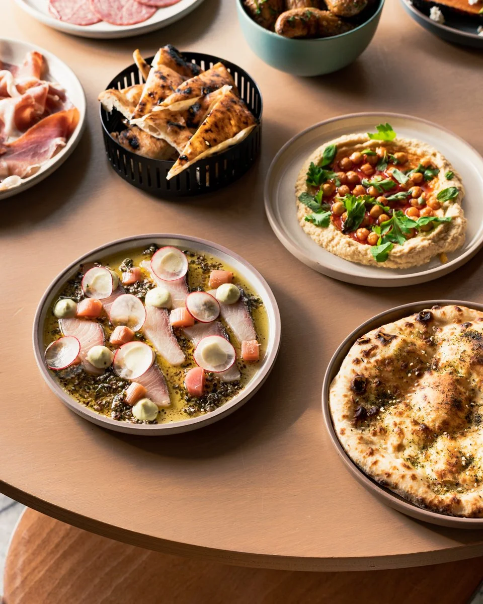 Sally Hulse Photography Melbourne Food Photography Restaurant Photography Cotham Dining Kew spread