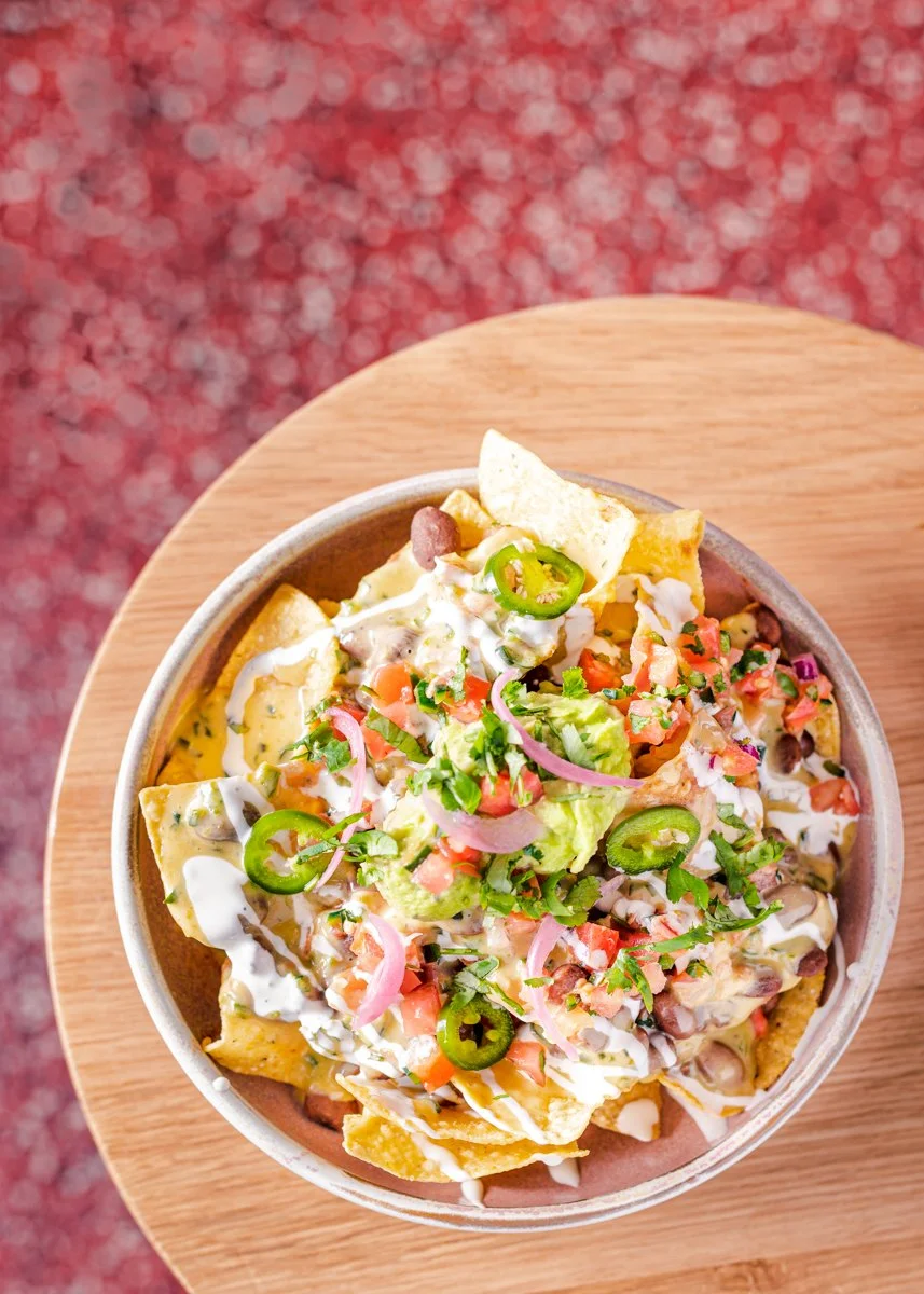 Sally Hulse Photography Melbourne Food Photography Restaurant Photography Mission District Ripponlea nacho bowl