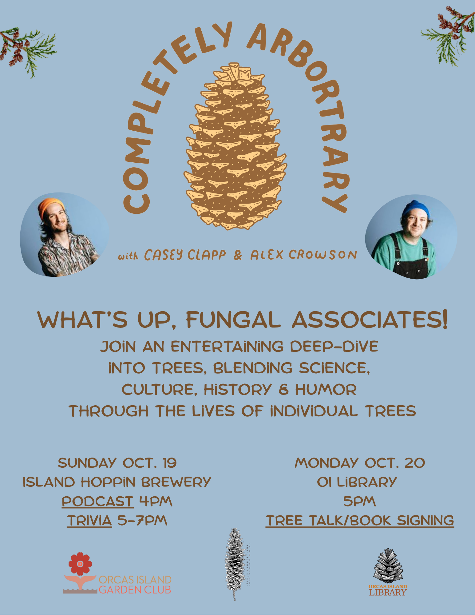 BOOK TOUR: Orcas Island!