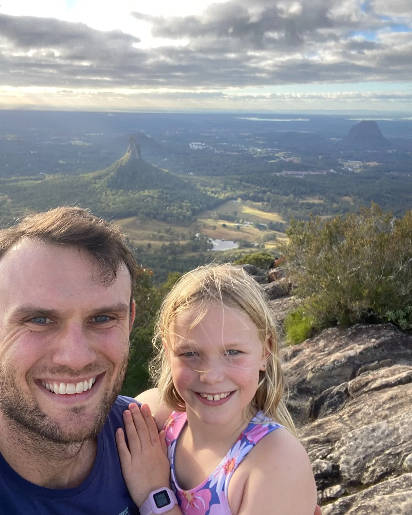 Peaking! 🥰
Abbie got about 20 high 5s during her first Mt Beerwah climb last weekend which took her 2h 51m. 
She exuded excitement the whole time. I was most impressed that I did not hear a single complaint or witness any fear whatsoever during th
