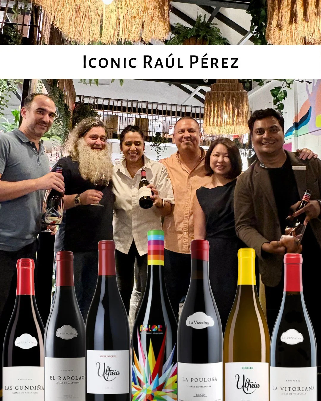 𝐓𝐡𝐞𝐲&rsquo;𝐫𝐞 𝐛𝐚𝐜𝐤 &mdash; 𝐚𝐧𝐝 𝐭𝐡𝐢𝐬 𝐭𝐢𝐦𝐞, 𝐰𝐢𝐭𝐡 𝐦𝐞𝐦𝐨𝐫𝐢𝐞𝐬.

We&rsquo;re excited to welcome back a fresh allocation of 𝐑𝐚&uacute;𝐥 𝐏&eacute;𝐫𝐞𝐳&rsquo;𝐬 iconic wines. If you joined us for the unforgettable dinner 