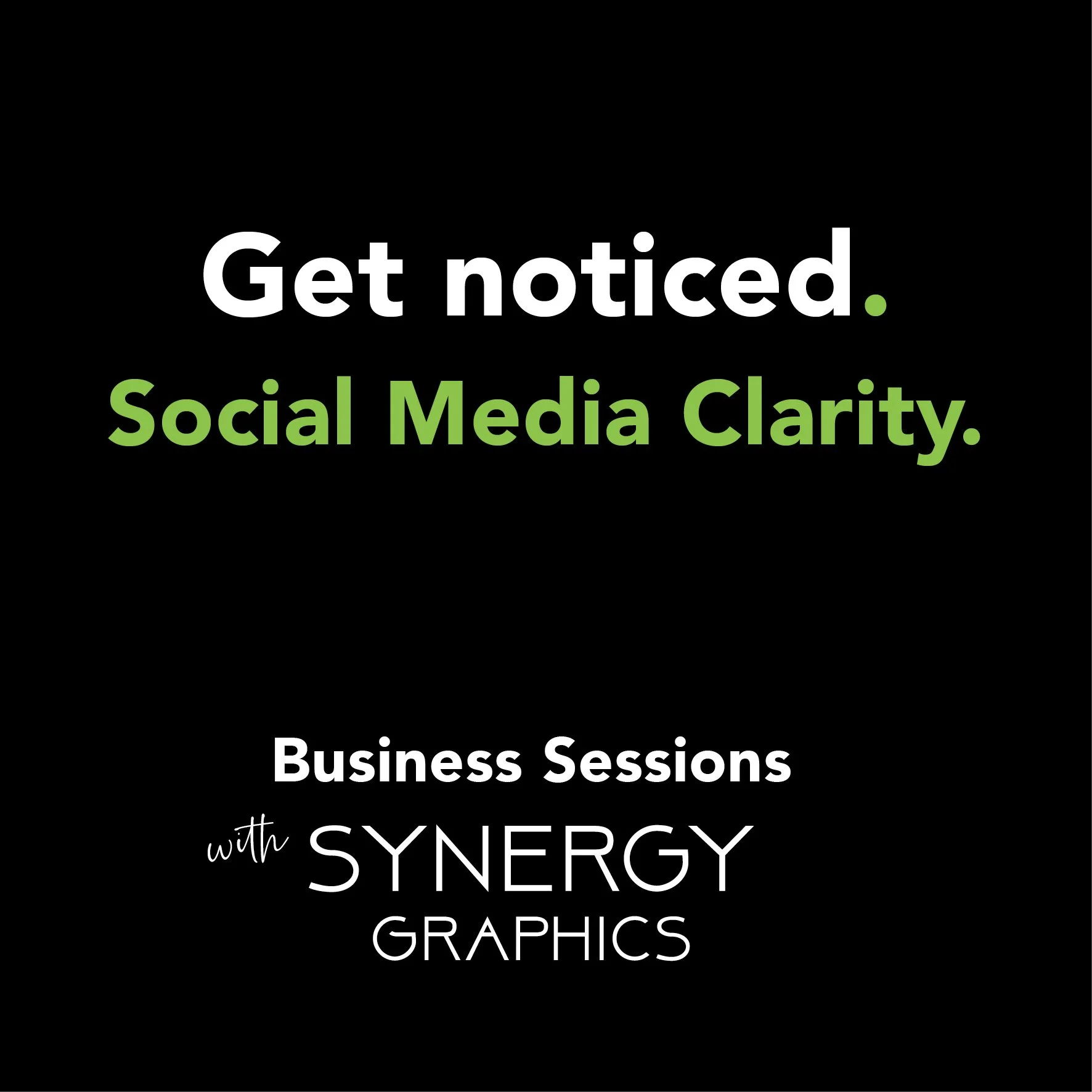 Social Media Clarity - Business Session
