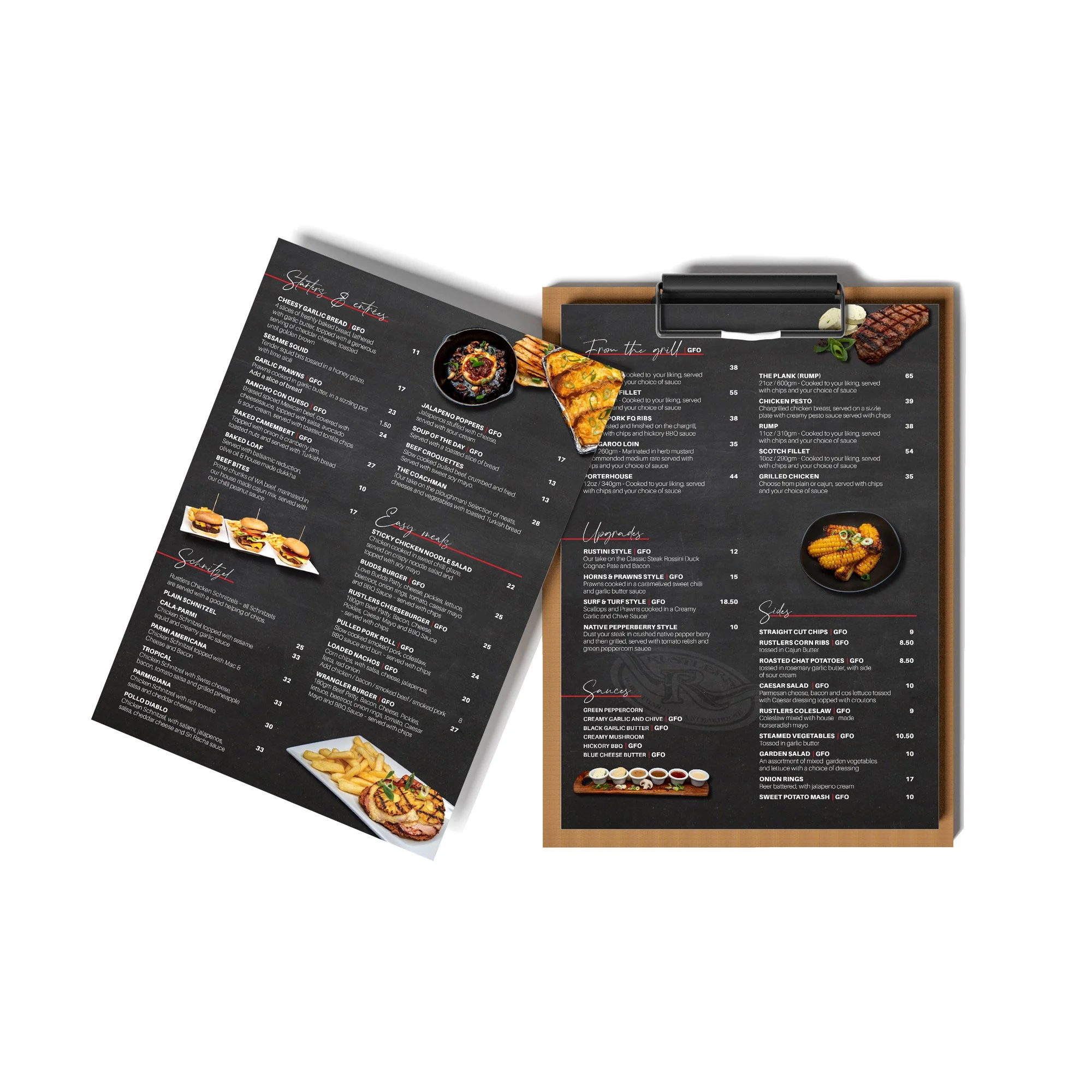 Dinner Menu Design