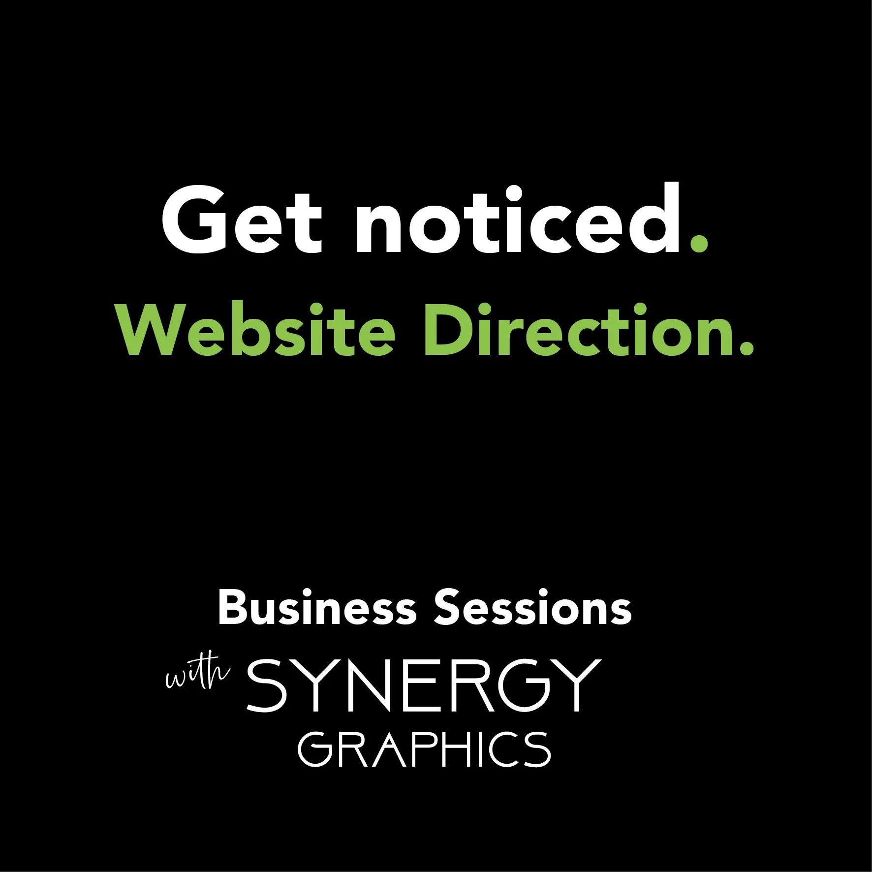 Website Direction - Business Session