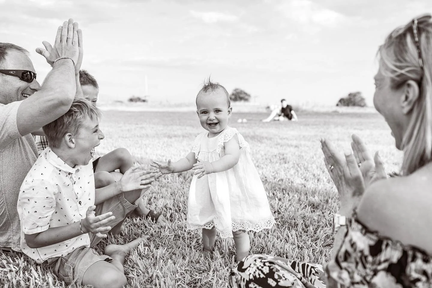 For me, photography is all about capturing unique moments worth remembering. During our family portrait session with the Derry and Cox families, something truly memorable happened, and I am so glad I was there to capture it with my camera. While ever