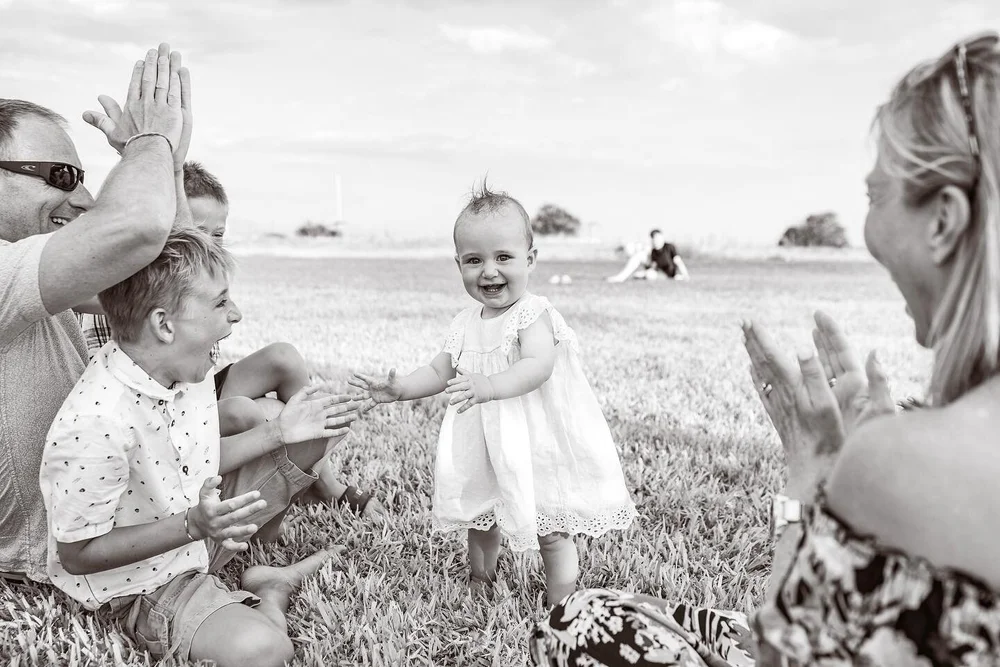 For me, photography is all about capturing unique moments worth remembering. During our family portrait session with the Derry and Cox families, something truly memorable happened, and I am so glad I was there to capture it with my camera. While ever