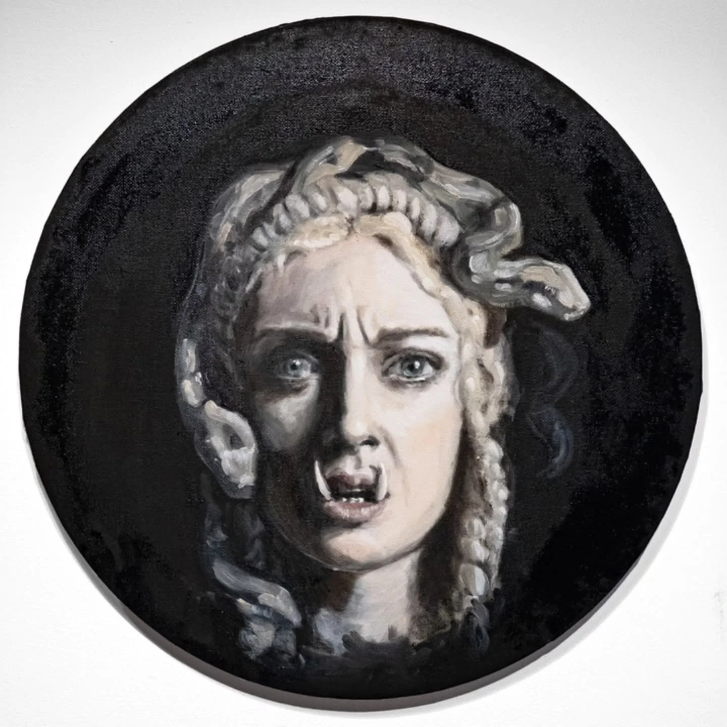 MEDUSA
40x40cm, Oil on canvas, 2026

A series of portraits exploring female archetypes, mythology, and witchcraft.

#occult #portrait