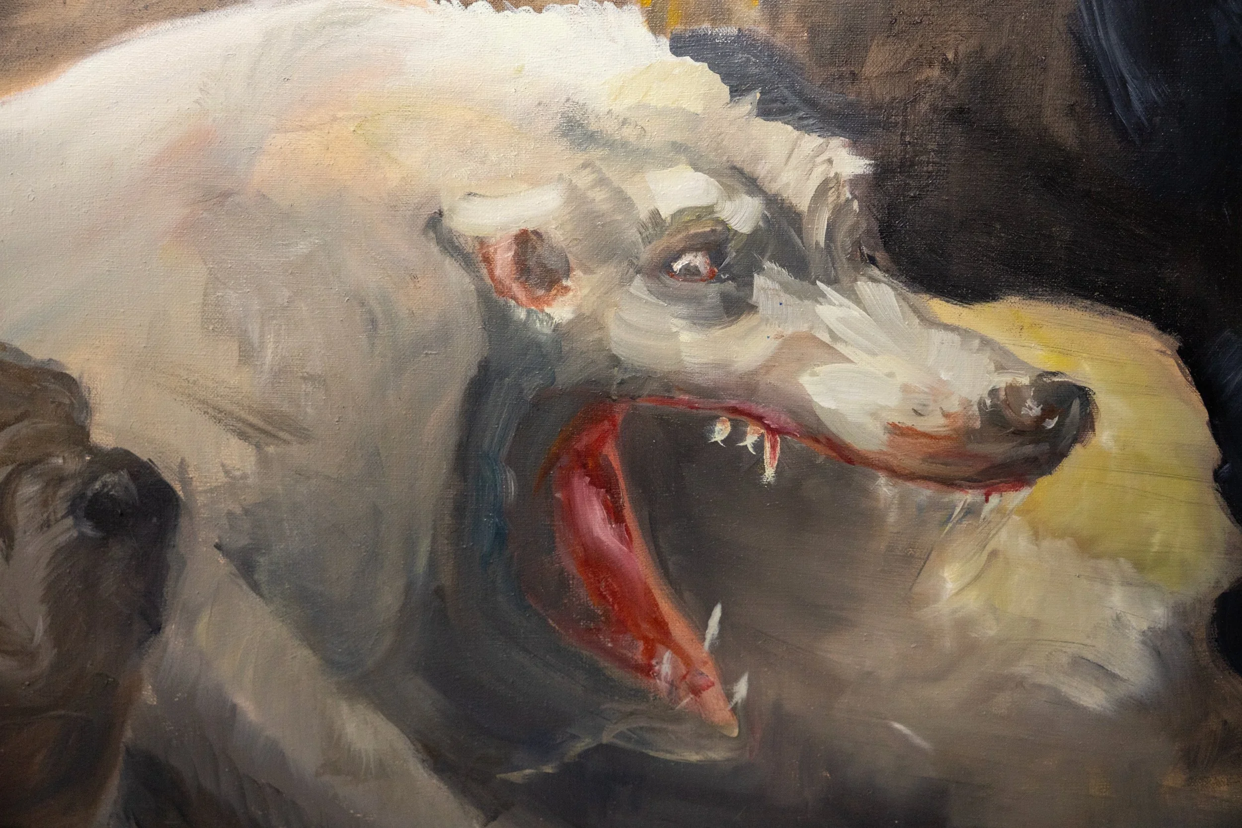 Daydream Detail, -Oil paint on canvas. 124 × 99 cm, 2024.