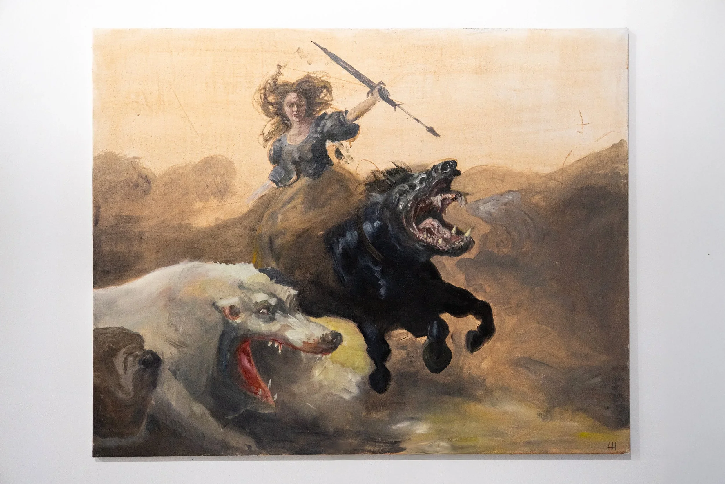 Daydream - Oil paint on canvas. 124 × 99 cm, 2024.