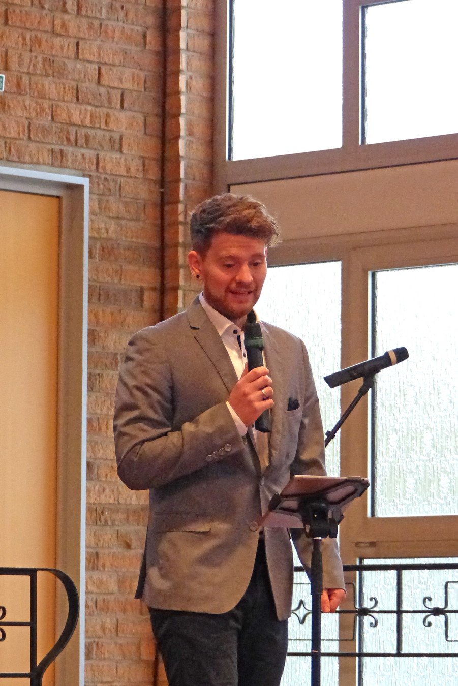 Christoph Bartels predigt.