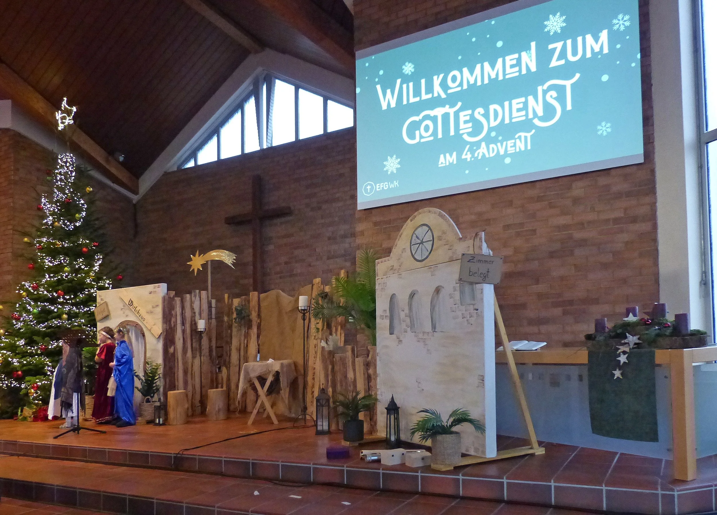 Kein Platz in Bethlehem – Weihnachtsmusical der Kinderkirche am 21.12.2025