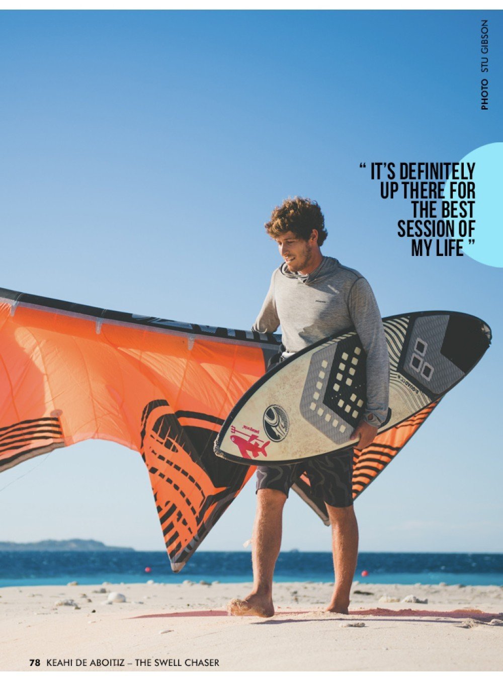 Keahi Aboitz - 4 x  champion du monde de kite 