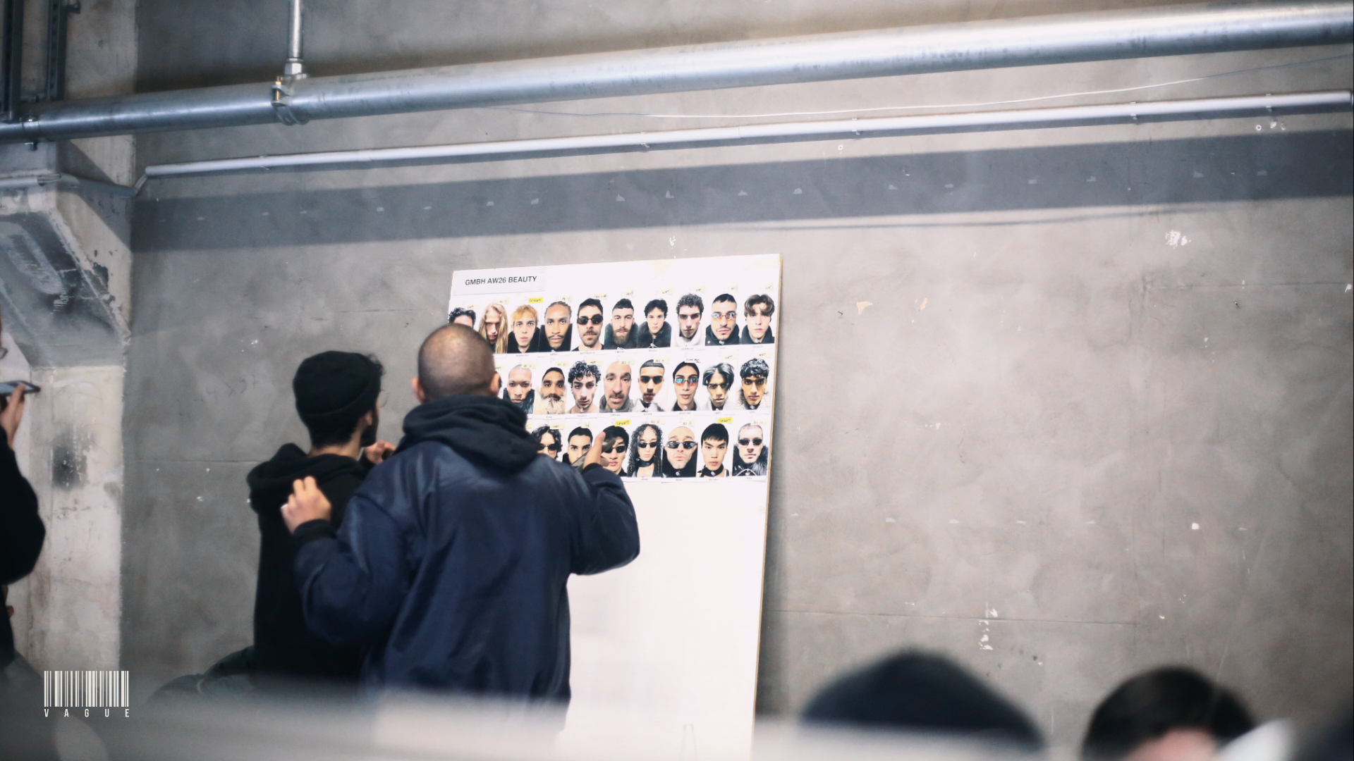 Backstage at GmbH AW26, Berlin