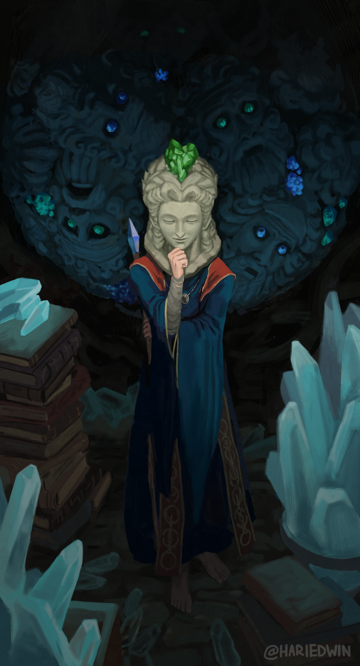 Sorceress Sellen, Elden Ring Fanart (2022)