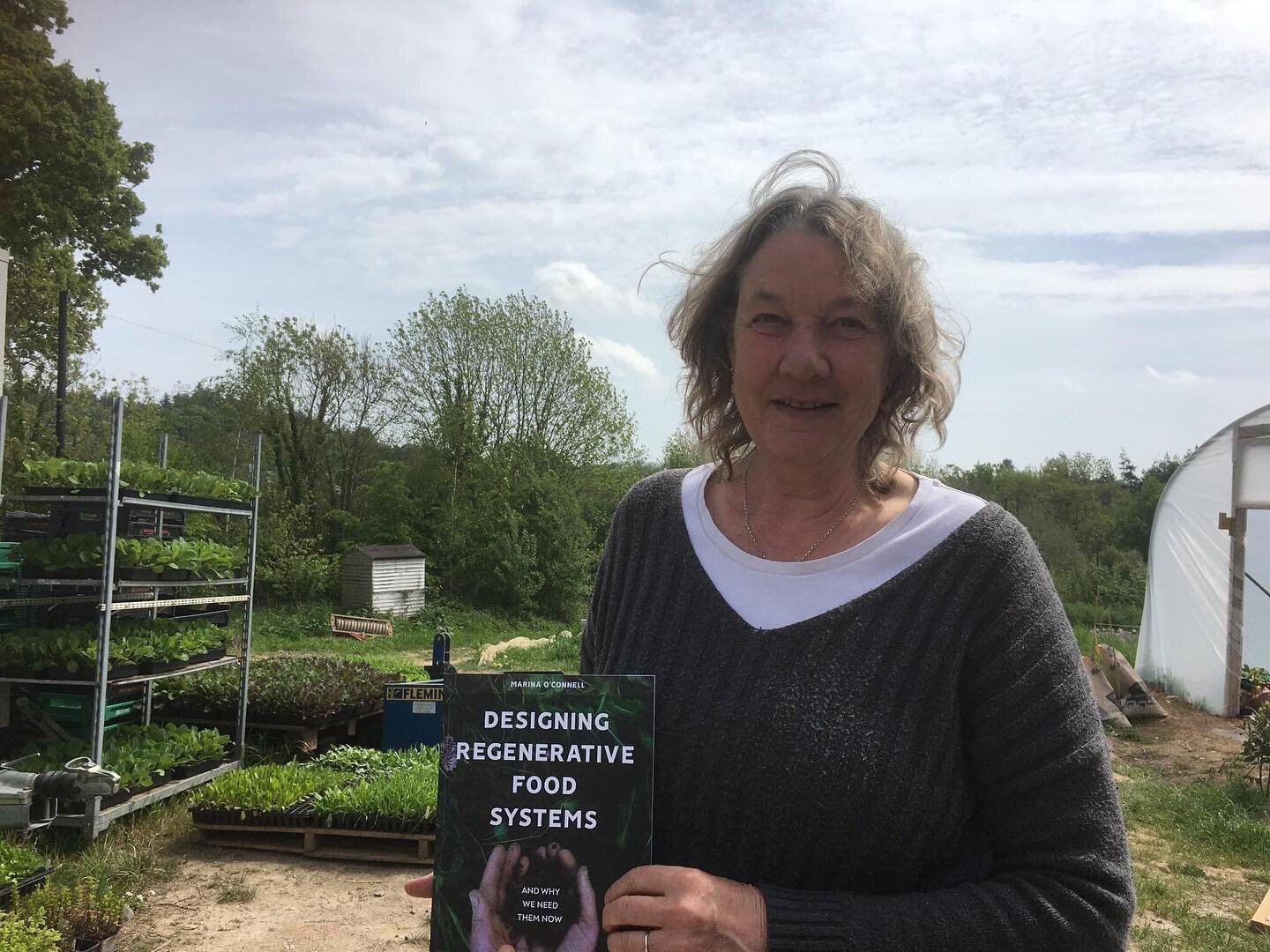 Repost @schumachercollege 

Marina O'Connell from The Apricot Centre at Huxhams Cross Farm has got a new book out and if you're interested in regenerative farming, like we are, it will be right up your street. It's called Designing Regenerative Food 