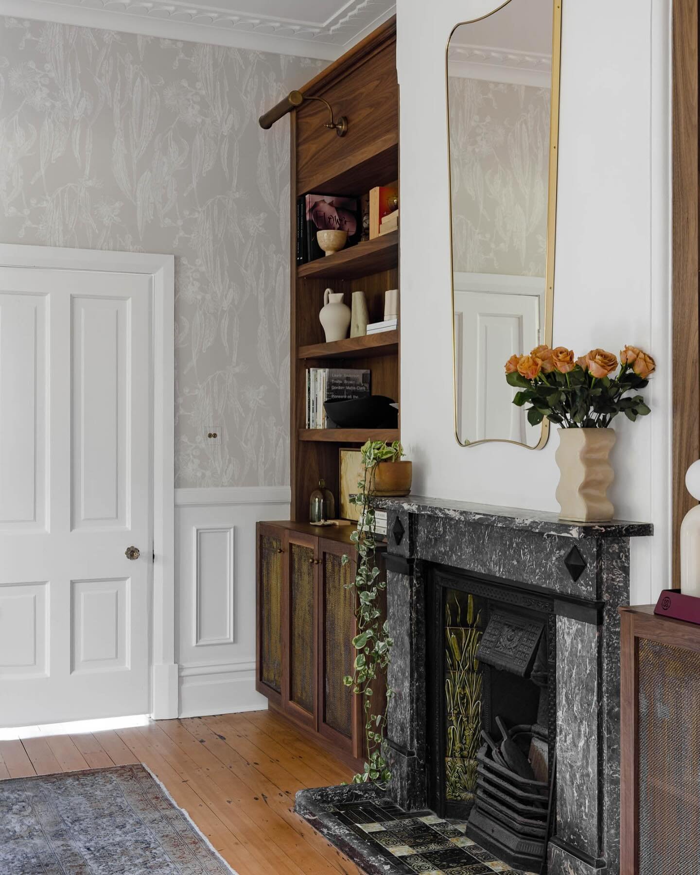One of our most loved features in old homes is their ornate details and rich character, like this stunning fireplace in the dining room of our Parsley Bay project. 

When designing for these kinds of projects, it&rsquo;s so important to pay respect t