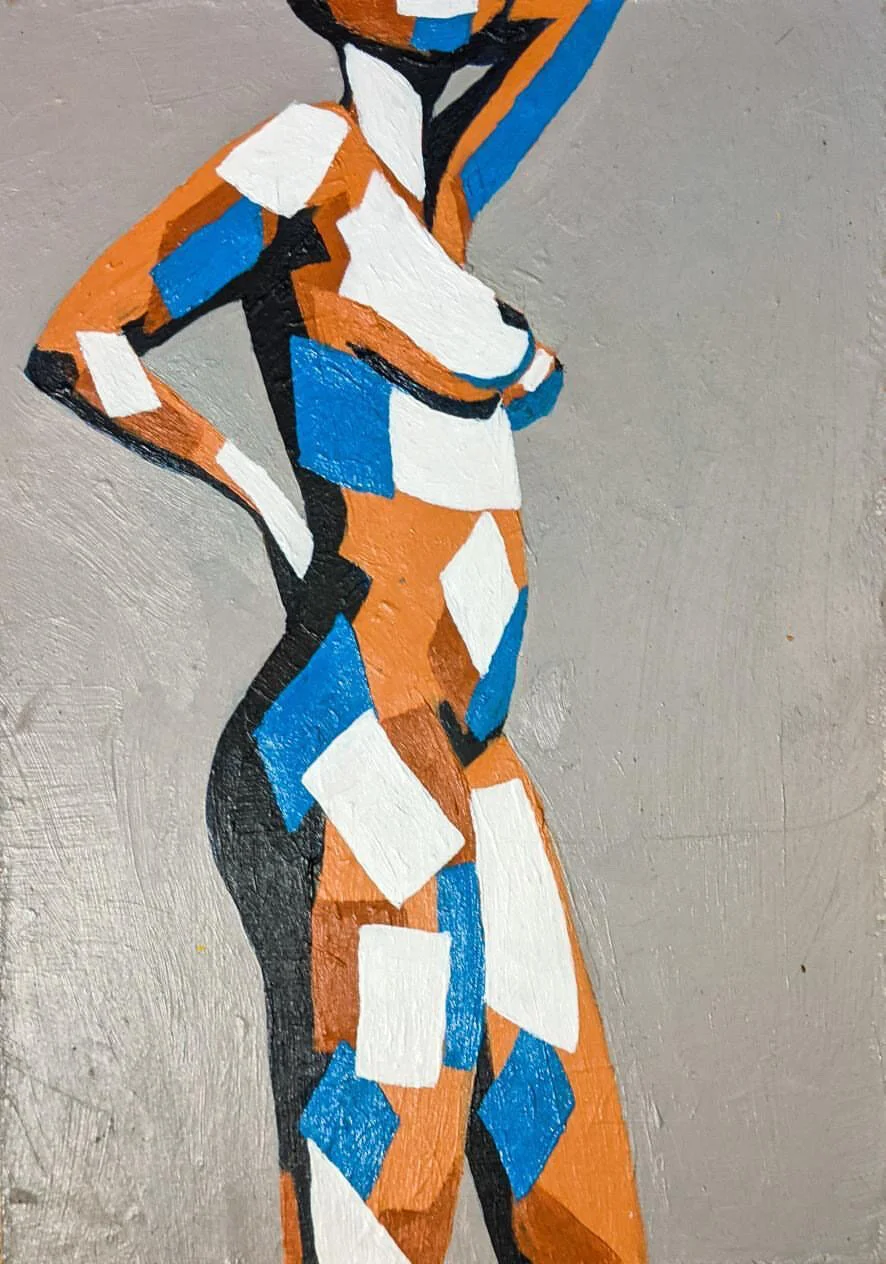 SOLD: Abstract Nude II 