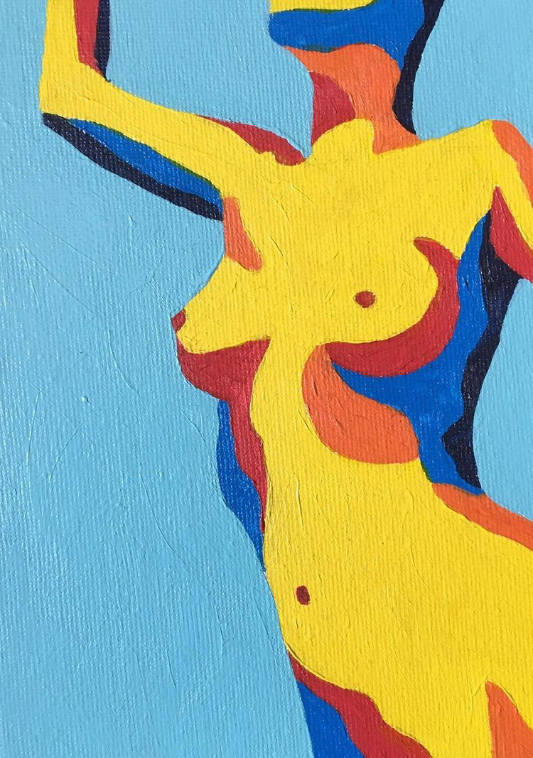 SOLD: Colour Nude III (2020)