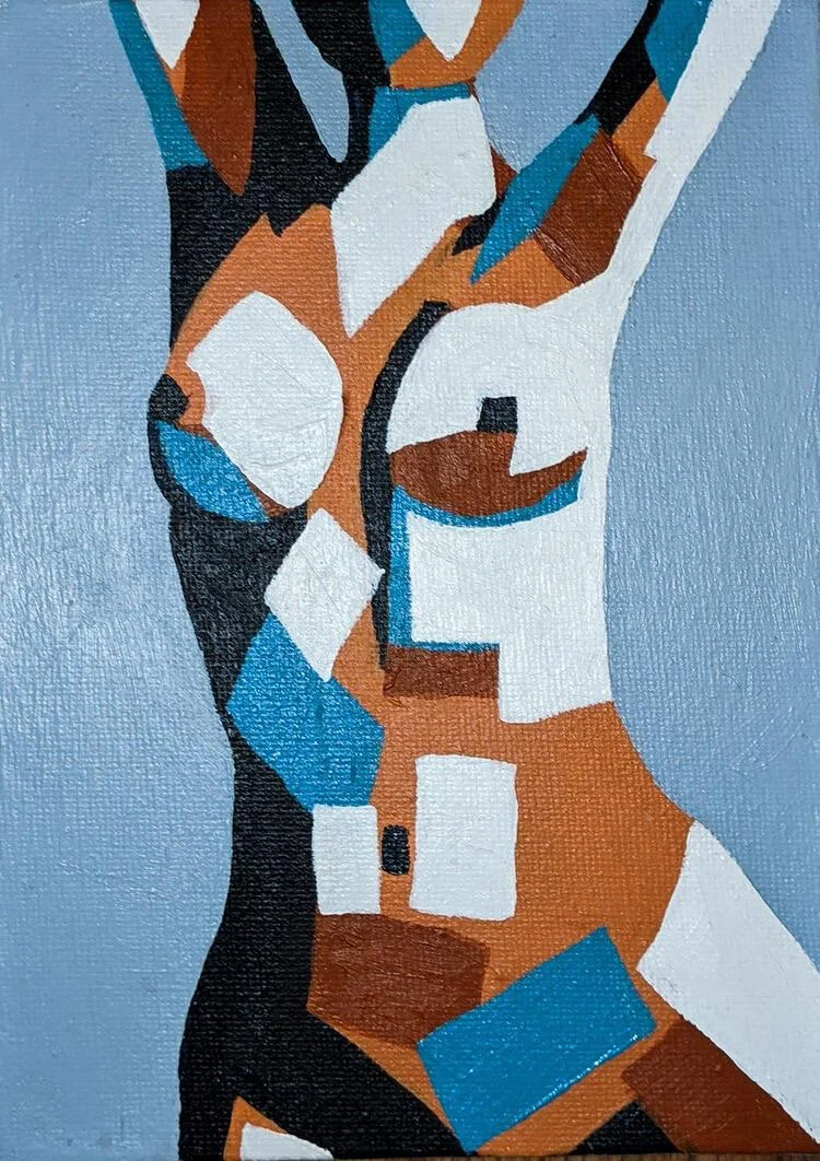 SOLD: Abstract Nude IV (2020)