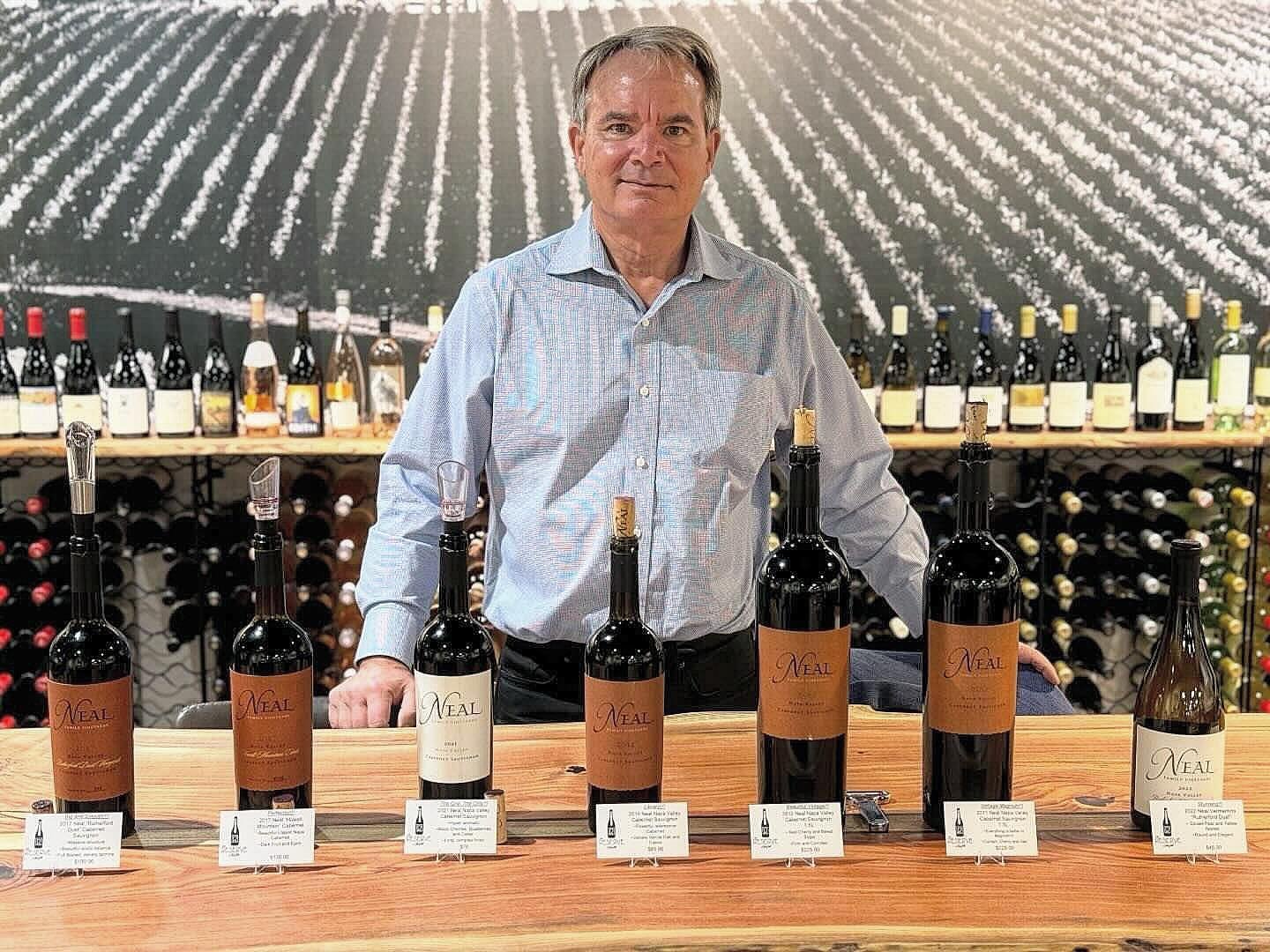 I&rsquo;m so grateful for the opportunity to sit down today with Napa Valleys very own Mark Neal of @nealvineyards to taste through several wines from his portfolio. A multigenerational family endeavor that has spearheaded biodynamic and organic vine