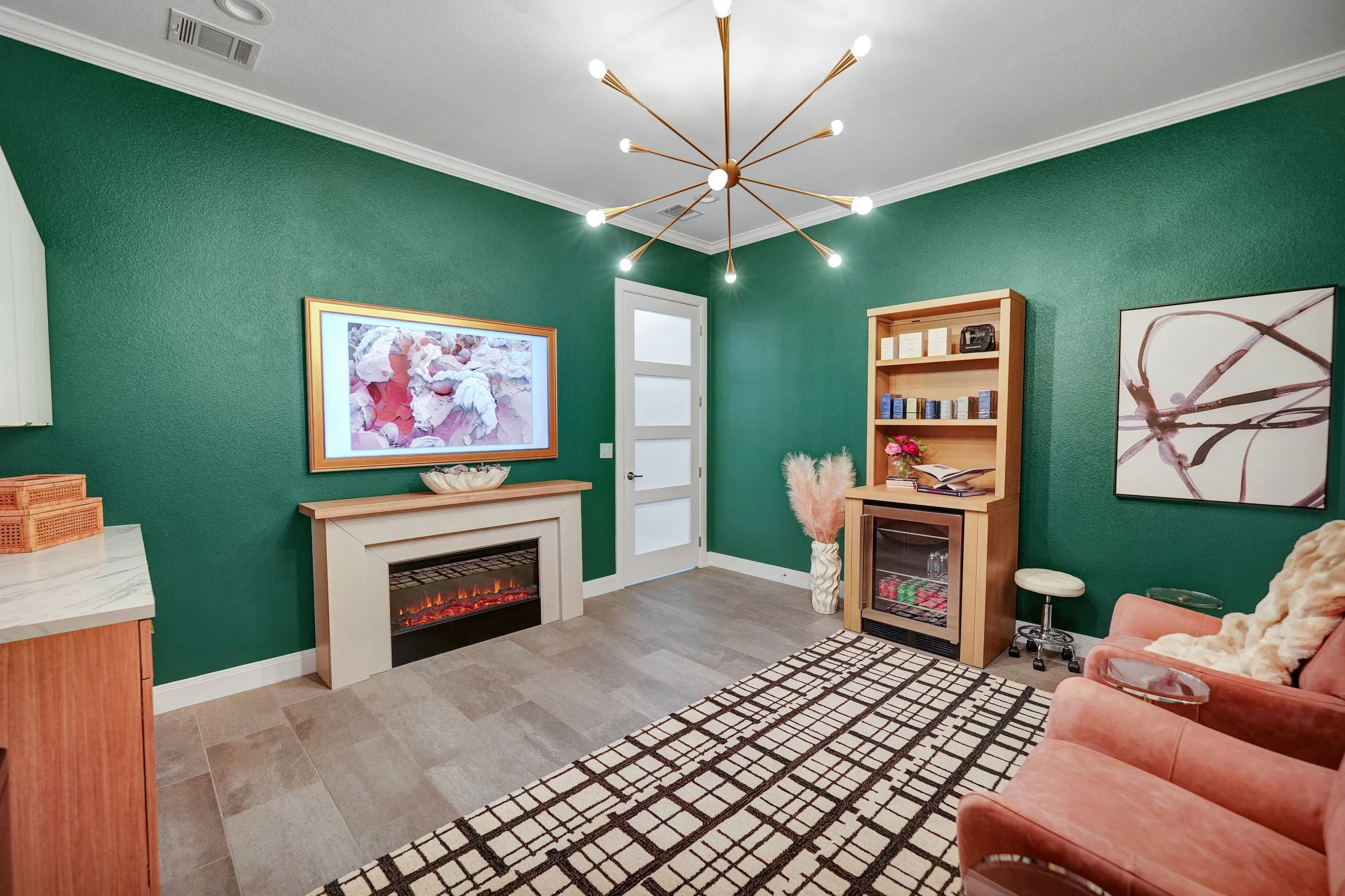 A Bold, on Brand and Beautiful IV Room