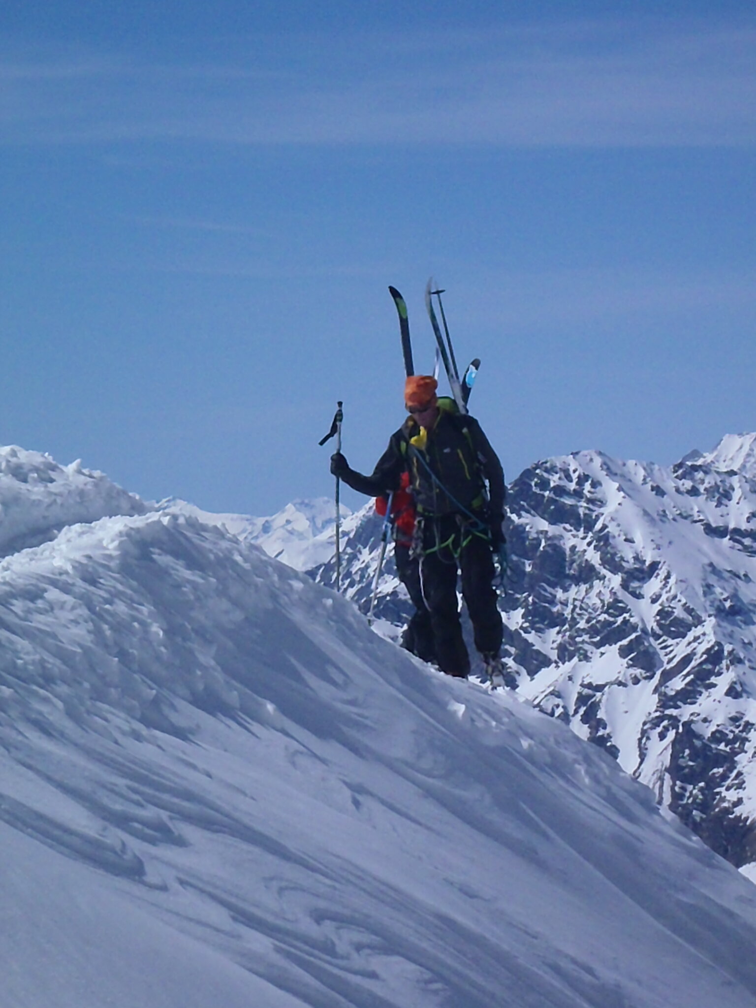 En ski alpinisme, on s'adapte