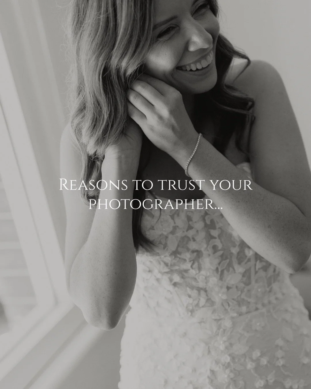 When you choose a photographer, you&rsquo;re choosing more than a set of pretty images.

You&rsquo;re choosing experience, calm energy, problem-solving, instinct, and someone who knows how to bring the best out of your day without taking over it.

Tr