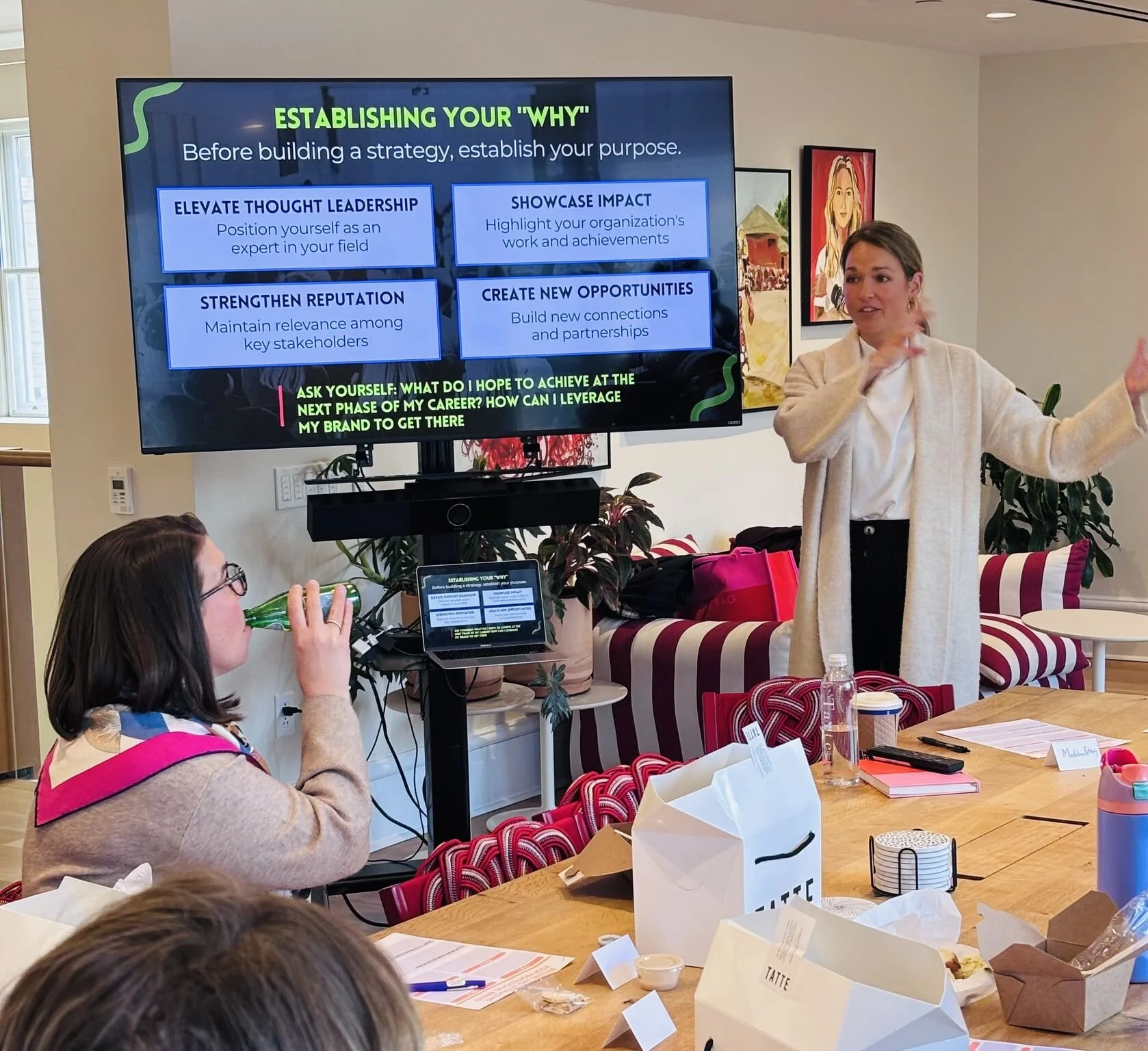 Be The Brand Hosts “Power Hour” with Business Leaders