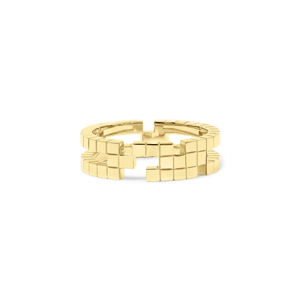 EDXU London product photo of Kiki Ring in 18k yellow gold vermeil