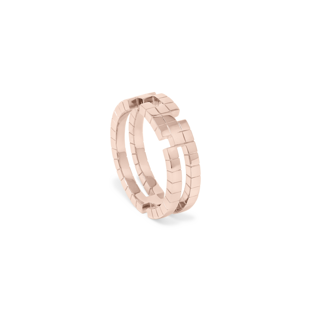 EDXU London product photo of Kiki Ring in 18k rose gold vermeil