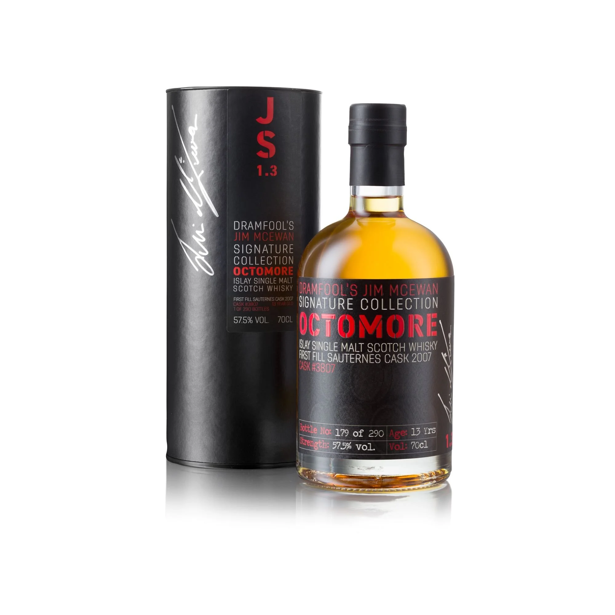 Jim McEwan Signature Collection 1.3 Octomore 2007, First Fill Sauternes barrique, 13 years