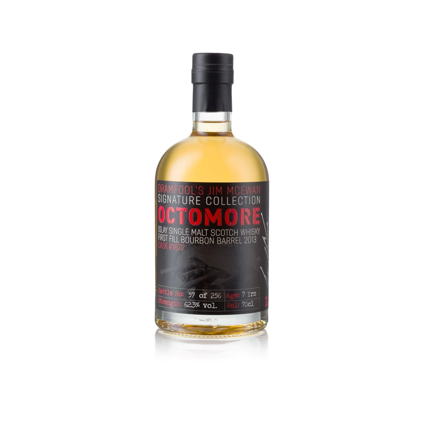 Jim McEwan Signature Collection 2.3 Octomore 2013, First Fill Bourbon barrel, 7 years, 62.3%