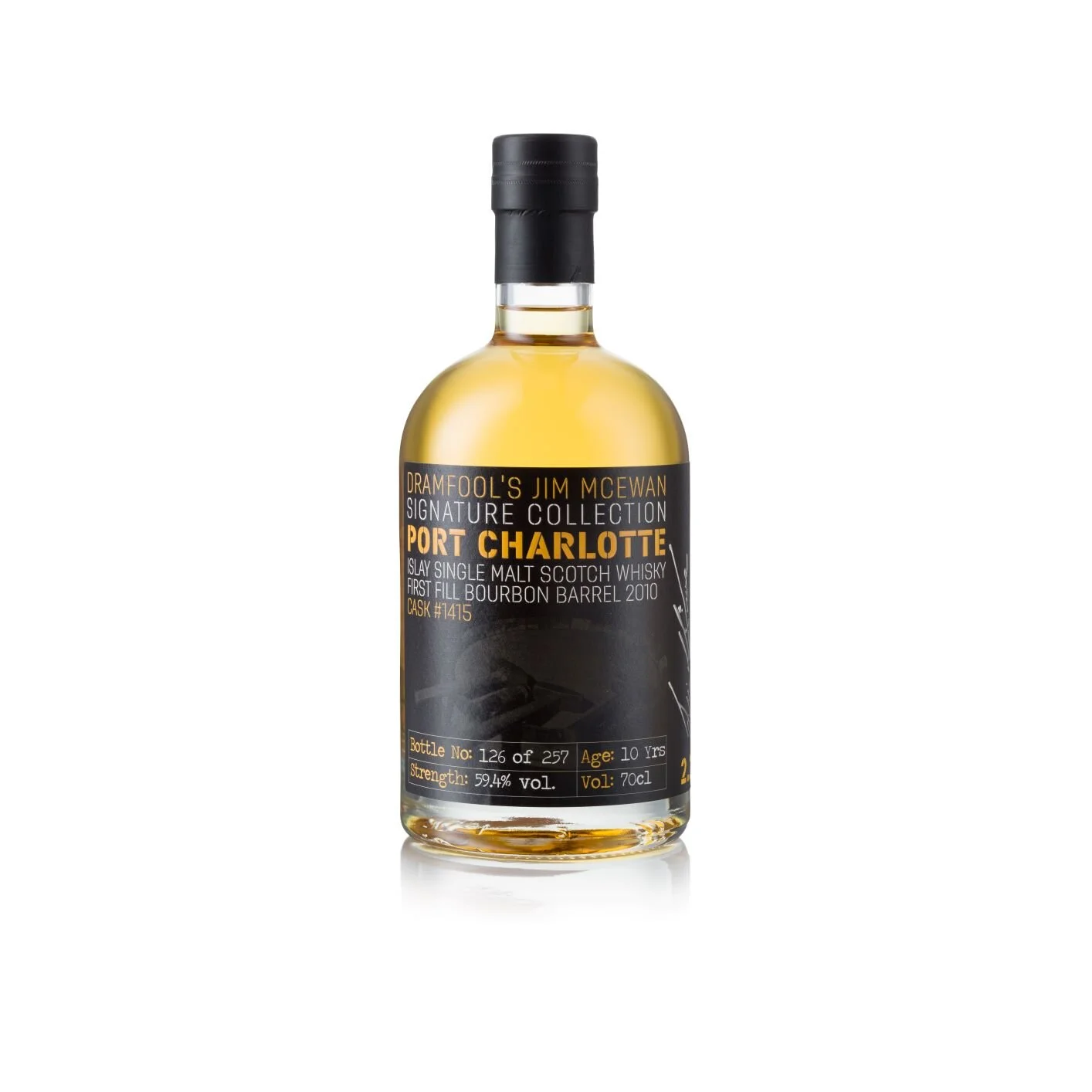 Jim McEwan Signature Collection 2.2 Port Charlotte 2010, First Fill Bourbon barrel, 10 years