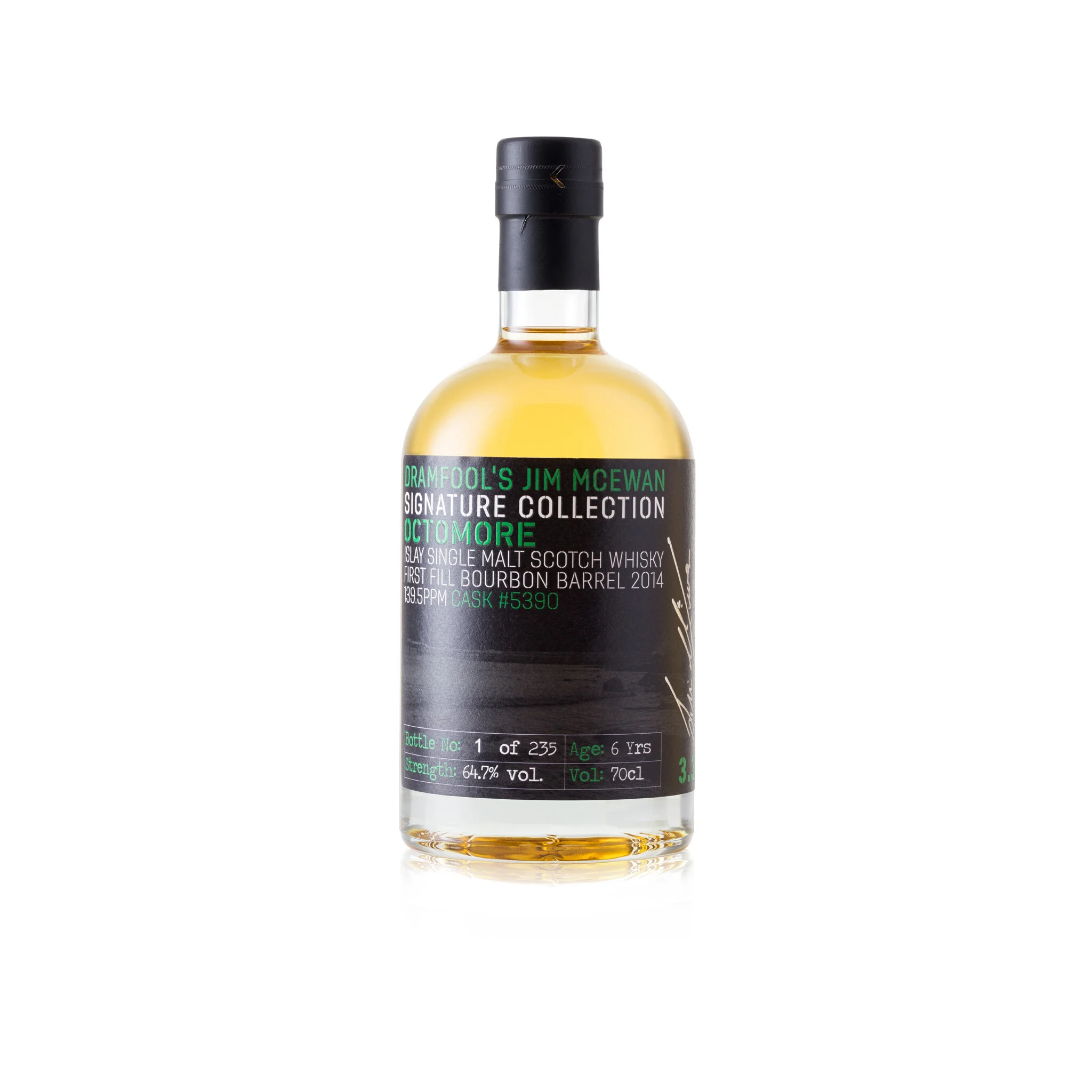 Jim McEwan Signature Collection 3.3, Octomore 2014, 6 year old, First Fill Bourbon Barrel, 64.7%