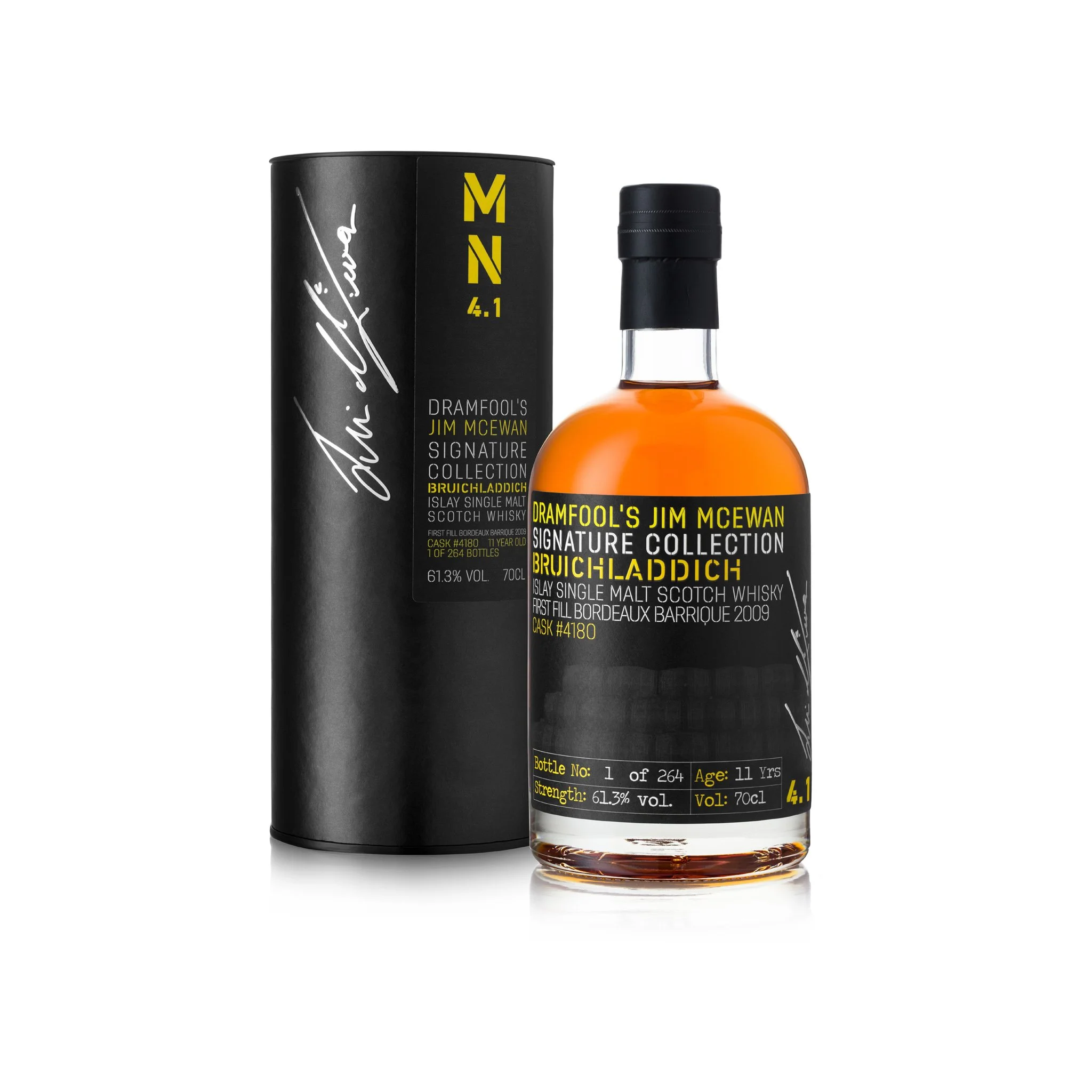 Jim McEwan Signature Collection 4.1, Bruichladdich 2009 11 years old First Fill Bordeaux barrique 2009