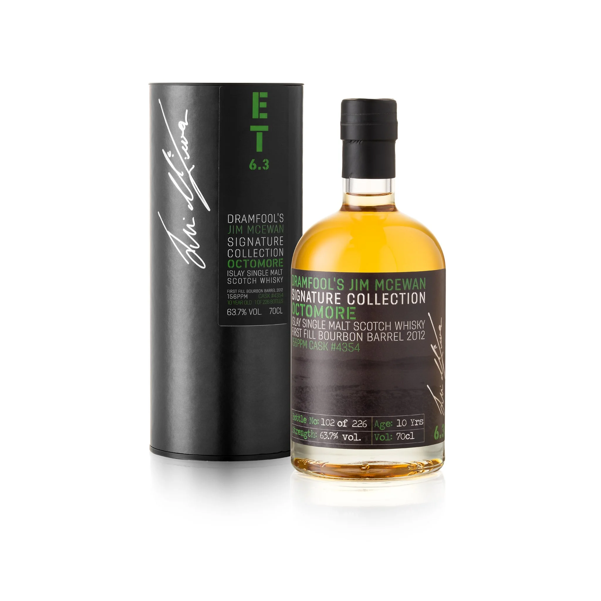 Jim McEwan Signature Collection 6.3 Octomore 2011 1st Fill Bourbon Barrel