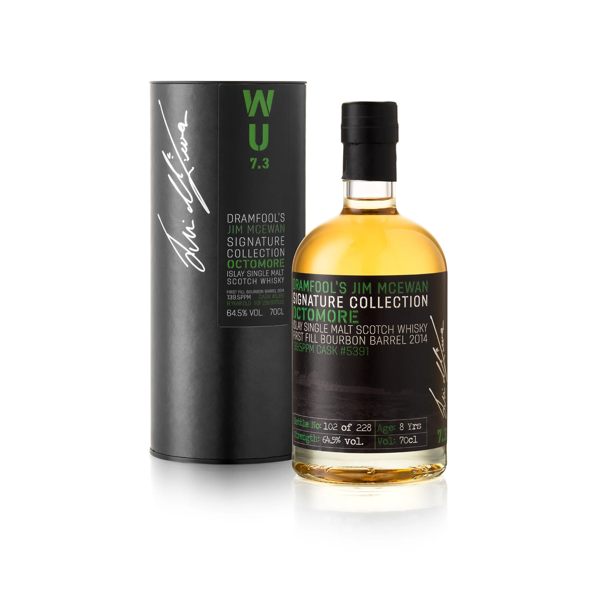 Jim McEwan Signature Collection 7.3 Octomore 2014 1st Fill Bourbon Barrel