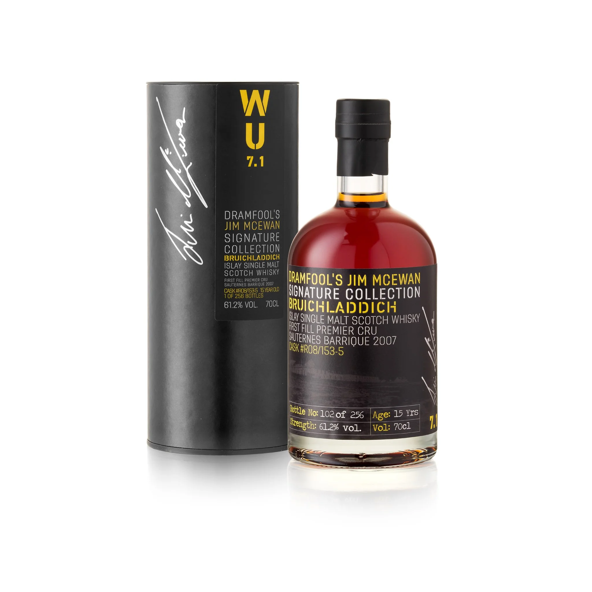 Jim McEwan Signature Collection 7.1 Bruichladdich 2007 1st fill Premier Cru Sauternes Barrique