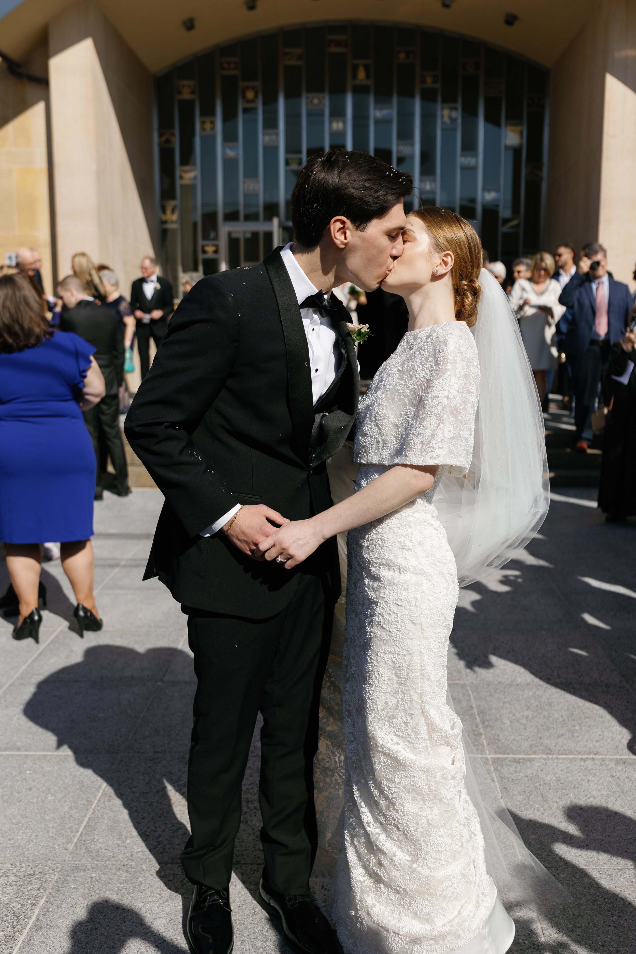 Romantic Wedding in Downtown Ohio Youngstown