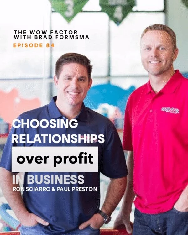 Ron Sciarro &amp; Paul Preston: Cofounders of Aqua-Tots Swim Schools | Choosing Relationships Over Profit in Business 