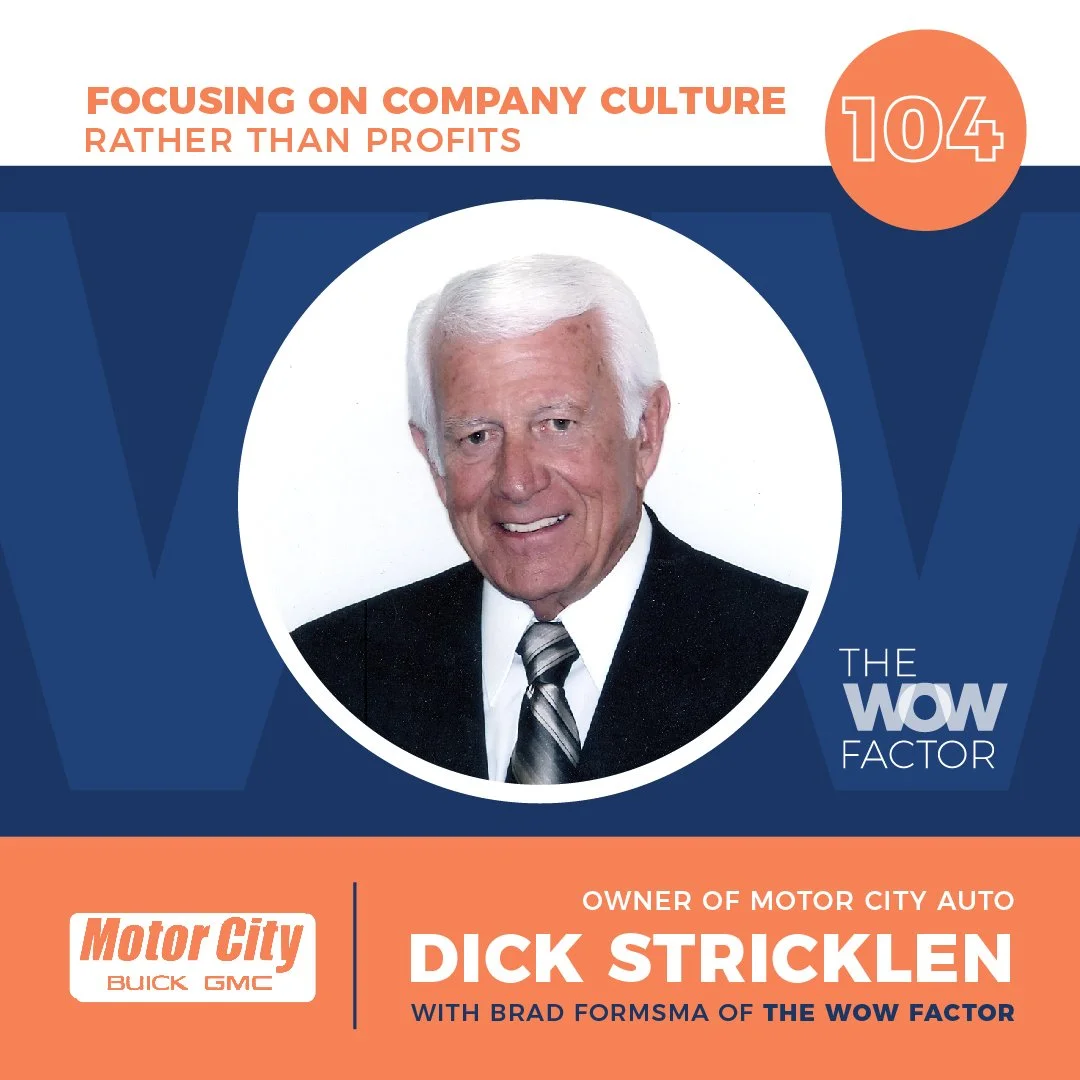 Dick Stricklen, Owner of Motor City Auto, Episode 104