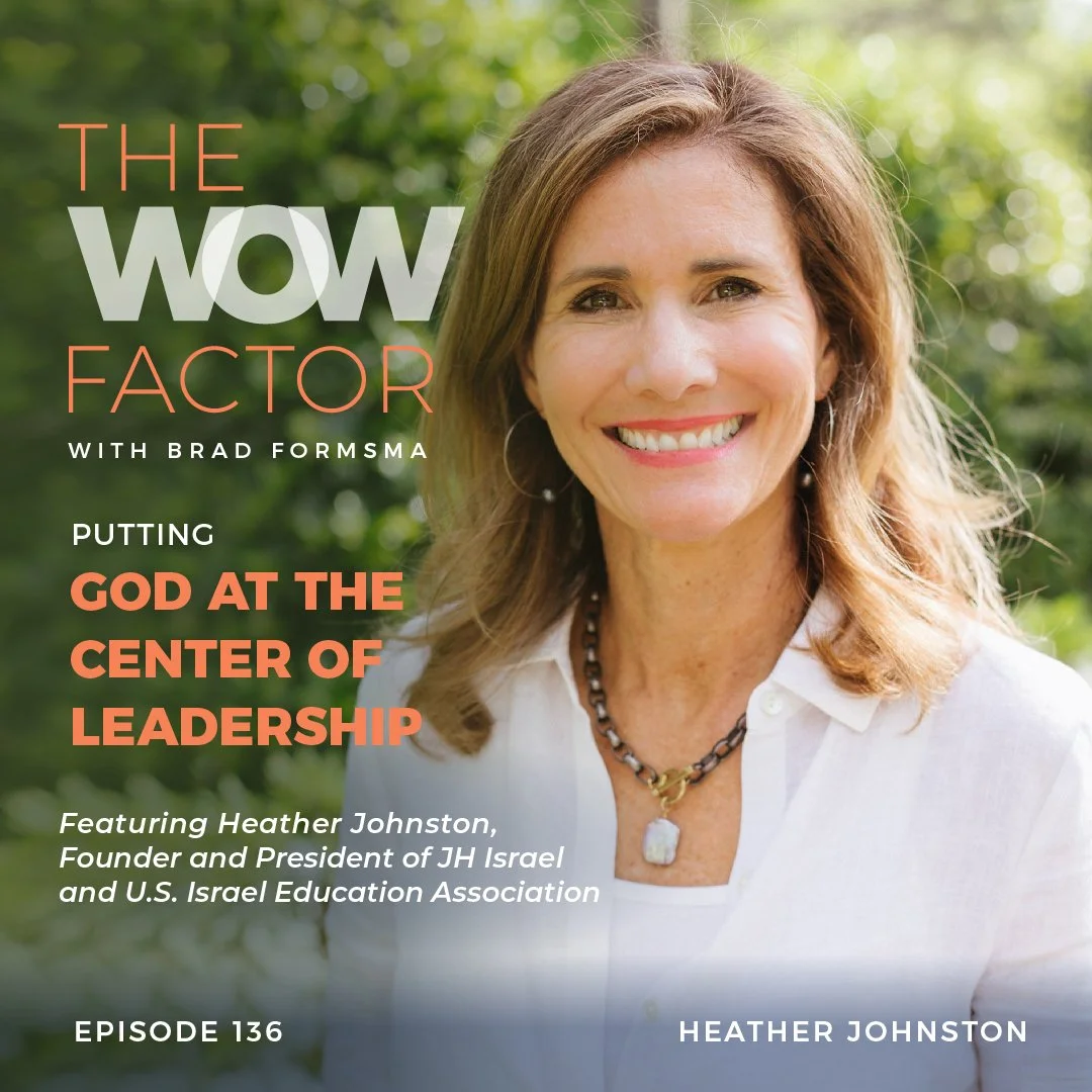 Heather Johnston, Founder &amp; President of JH Israel and the U.S Israel Education Association, Episode 136